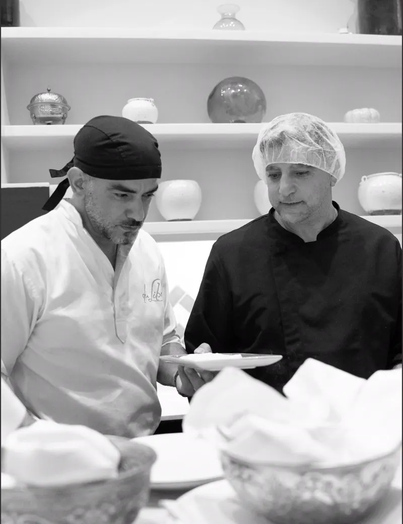 El equipo de cocina de du Liban